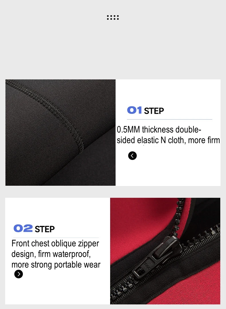 7MM Scuba Keep Warm Full Body UnderWater Hunting Kayaking Swim Diving Suit Hooded Neoprene Front Zipper Snorkeling Drift WetSuit