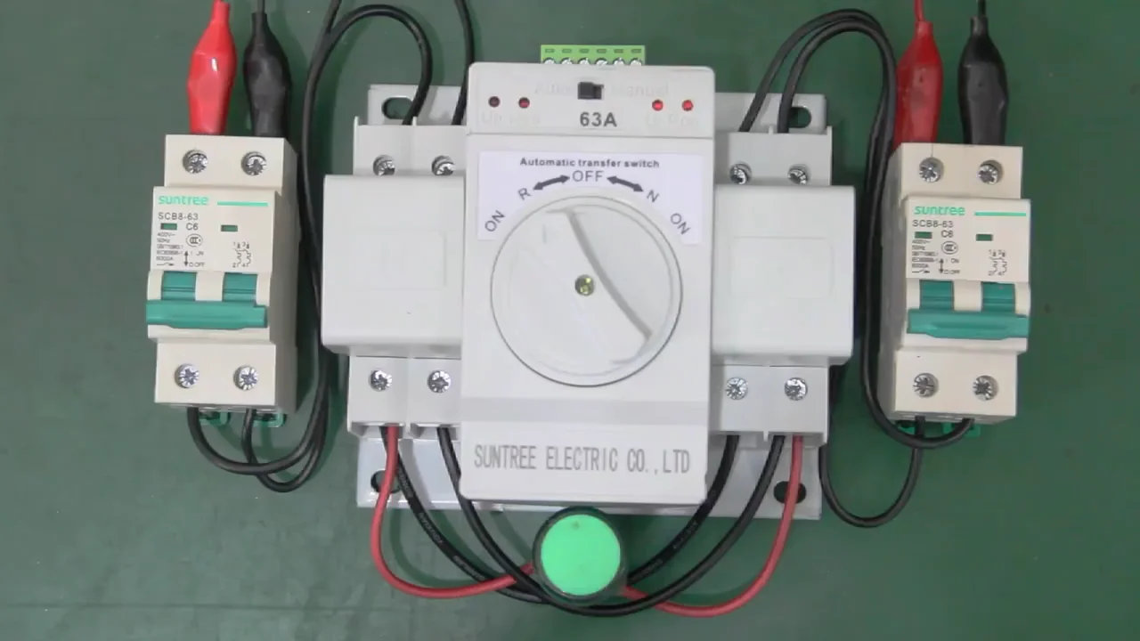 

Suntree AC Series Auto Change Over Switch Generator Switch up to 63A