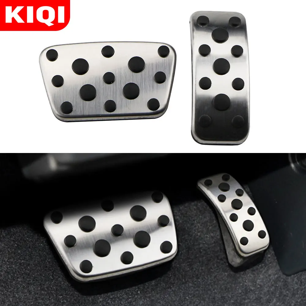 

KIQI Car Pedal Fit for Toyota Camry Highlander Land Cruiser Fortuner for Lexus ES RX IS LS LX CT200H AT Pedals Protection Cover