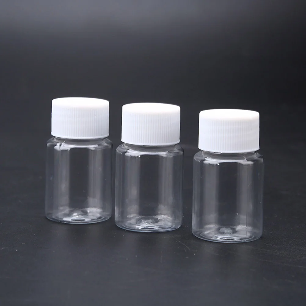 

Solid Bottle Transparent Plastic Bottles Container Travel Containers Toiletries Empty