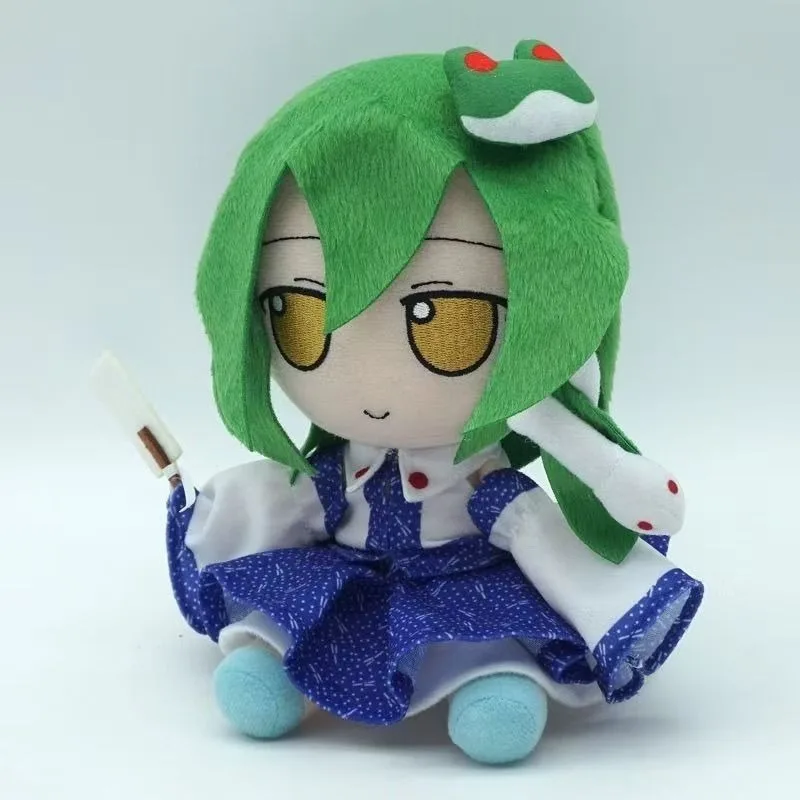 Фото Мягкая игрушка-кукла Кочия Санаэ из игры Touhou Project, 20 см, для детей, фанатов, косплея, подарков на день рождения, праздники, Рождество, коллекционная №3