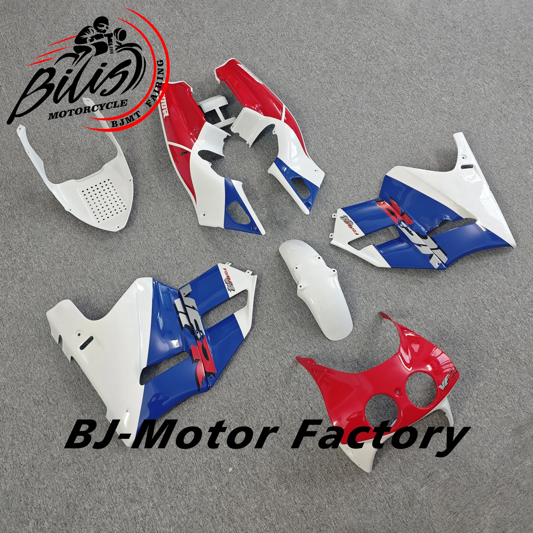 Фото Обтекатели для HONDA VFR400R VFR 400 VFR400 R бело-красные 400R NC30 VFR400R 1989 1990 1991 1992 1993 89 90 91 92 93 №3