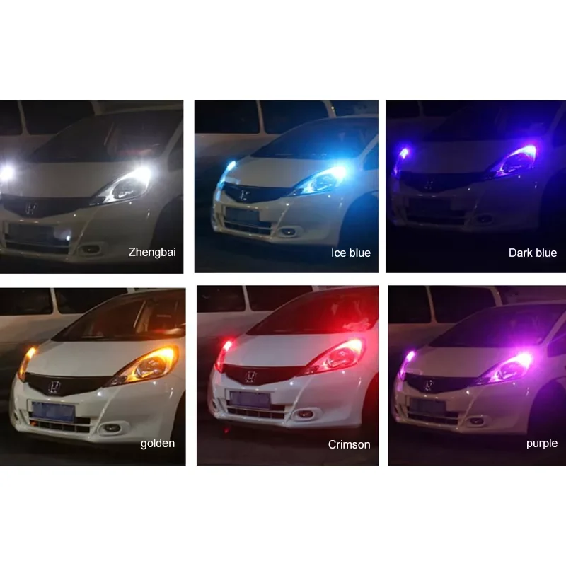 

1pair 6-LED Bus Van Boat Truck Trailer Side Marker Tail Light Lamp 12V White