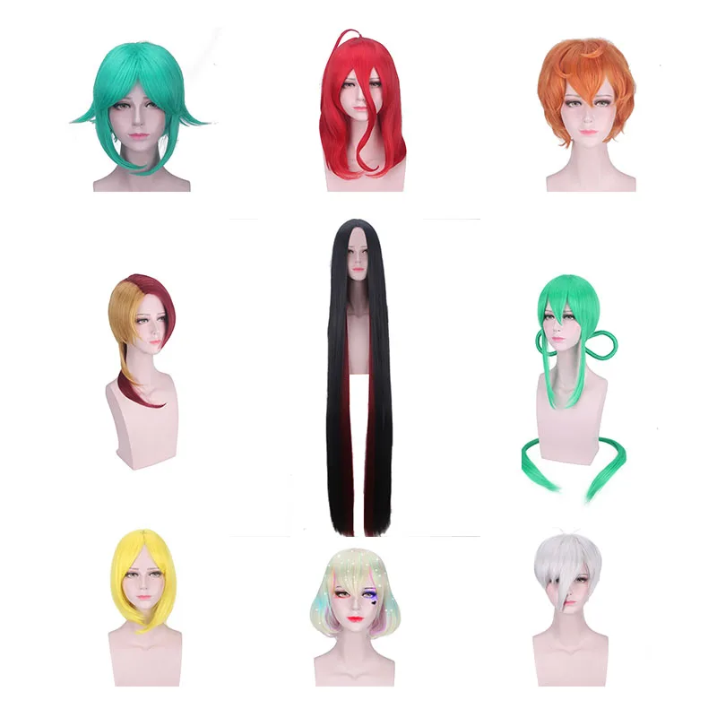 Парик для косплея с фосфопиллитным желтым бриллиантом 12 видов