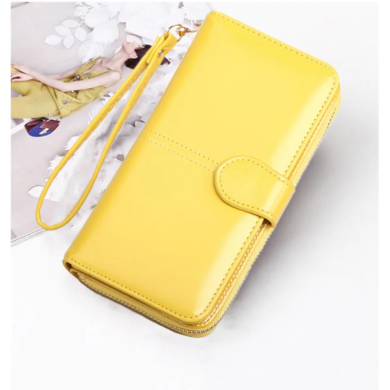 

High Quality Fashion Wallets Zipper Coin Purse Lady Long Purses Multifunction Handbags Women Clutch PU Leather Moneybag