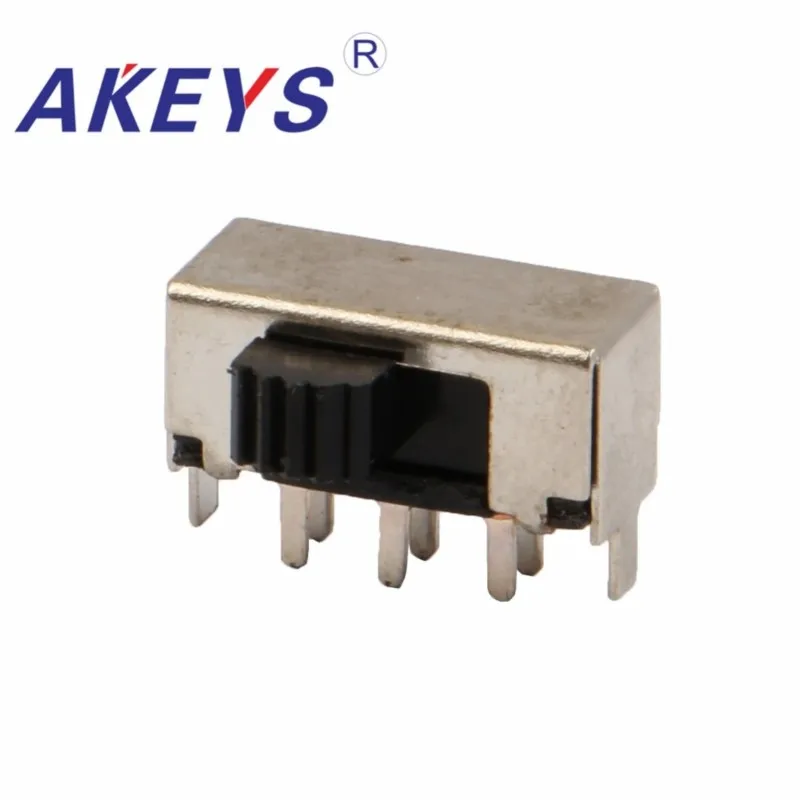 10 шт. SK-22F12 2P2T-G7 Двухполюсная двухпозиционная ручка высота 4 0 мм боковая вставка