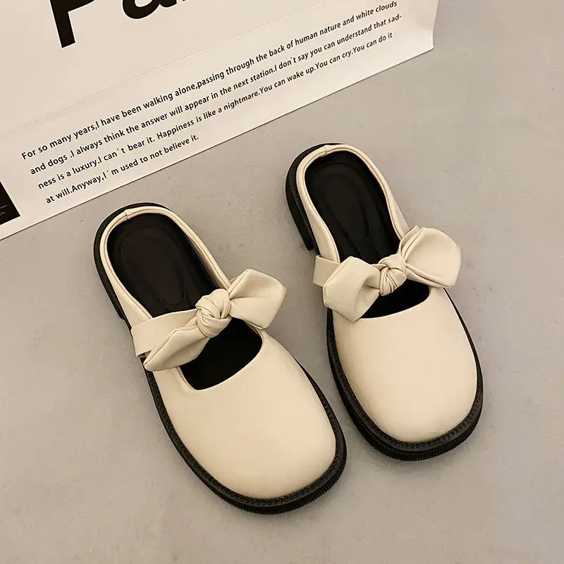 Женские полутапочки новинка 224 лето на открытом воздухе 0 Fairy Wear полузавернутые