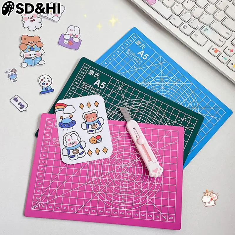 A4 A5 коврик для резки из ПВХ, двусторонний Коврик для резки в стиле ...