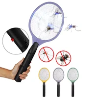 electric mosquito racket killer electric fly swatter fryer flies cordless battery power bug zapper insects racket kills home bug
