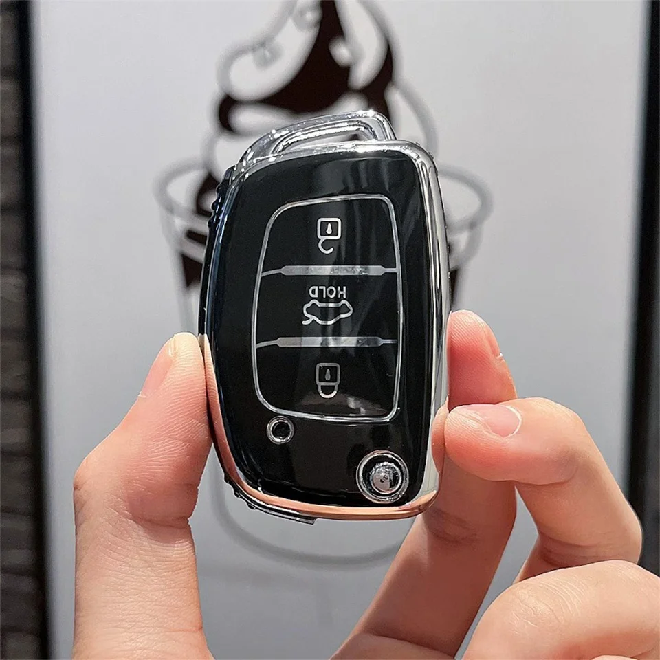 

Чехол для автомобильного ключа Hyundai Elantra Verna Solaris 2005 2006 2007 2008 2009 2010 2012 2011 2013 2014 2016