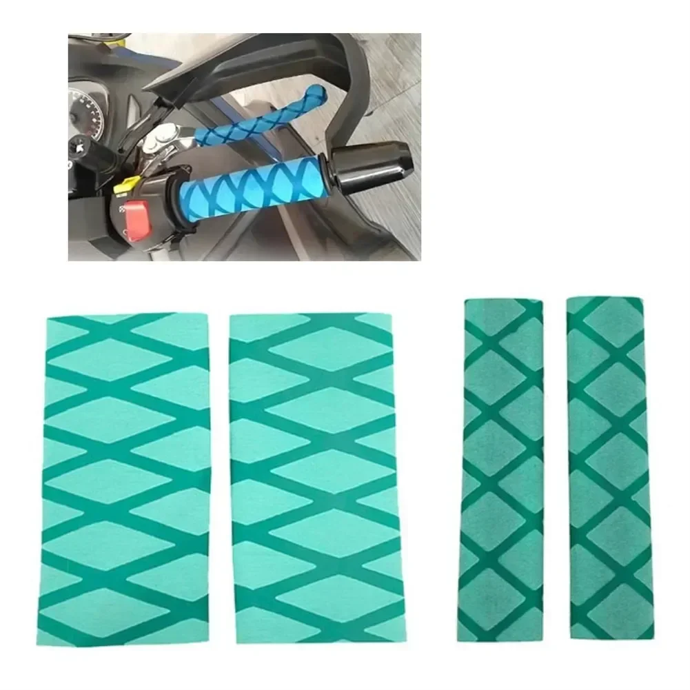 4 шт. противоскользящие термоусадочные резиновые перчатки для мотоциклетных