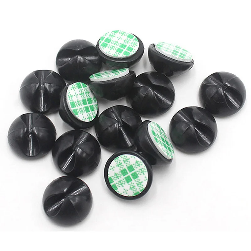 universal cable organizer car office desk phone charger line clasp fixed organizer auto interior dashboard cable hub accessories free global shipping