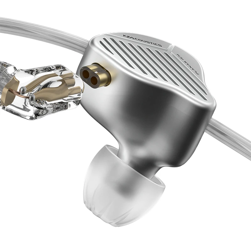 Проводные наушники KZ PR1 Planar Driver In Ear проводные музыкальные HiFi монитор с басом Earbuds