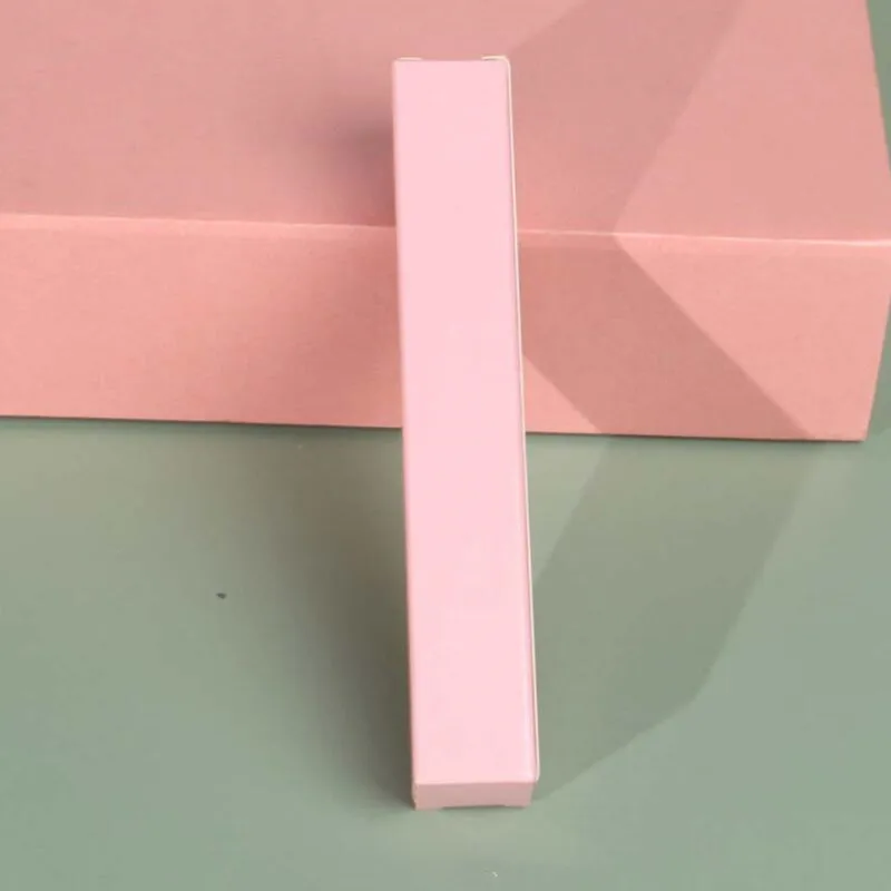 

50 шт., золотистая бумажная коробка для губной помады