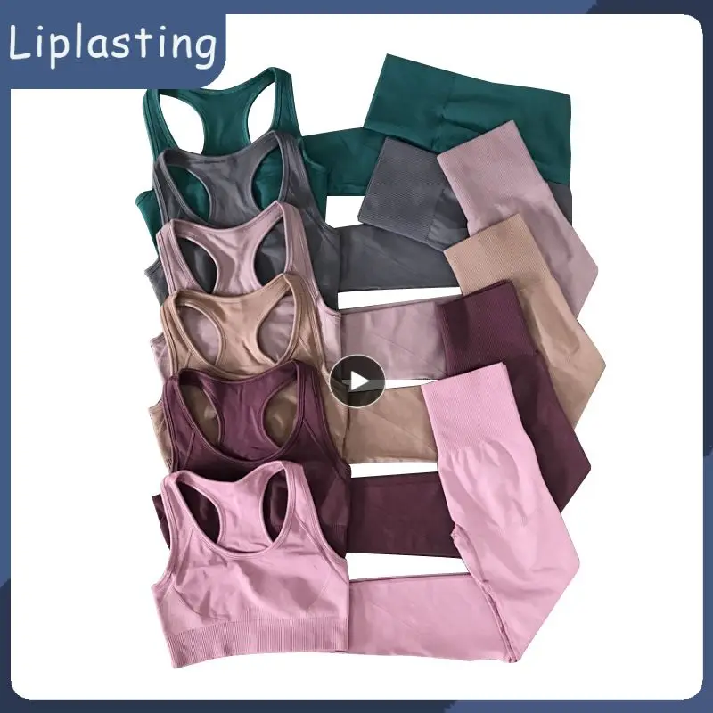 

Пикантный костюм для йоги с высокой талией, дизайнерский костюм для фитнеса из хлопковой смеси, женский удобный костюм для йоги с нагрудной подушечкой, бесшовное нижнее белье для йоги для взрослых