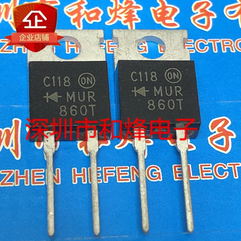 

Оригинал 5 шт./MUR860T TO-220-2 600V 8A