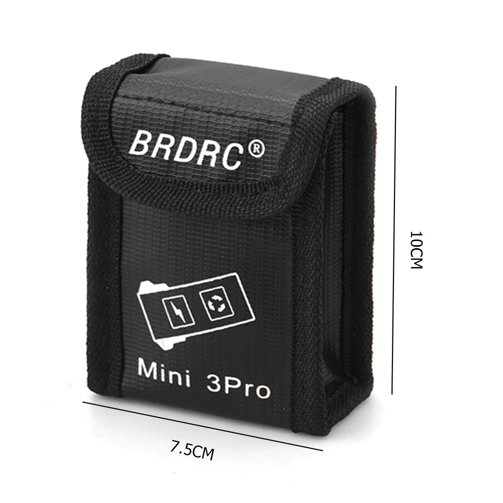 Безопасная сумка для аккумулятора LiPo DJI MINI 3 PRO защитный чехол безопасный при