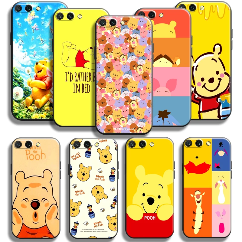 

Cartoon Winnie The Pooh For Huawei Honor 10 10i 9 9A For Honor 10X 9X Pro Lite Phone Case Funda Back Coque Silicone Cover TPU