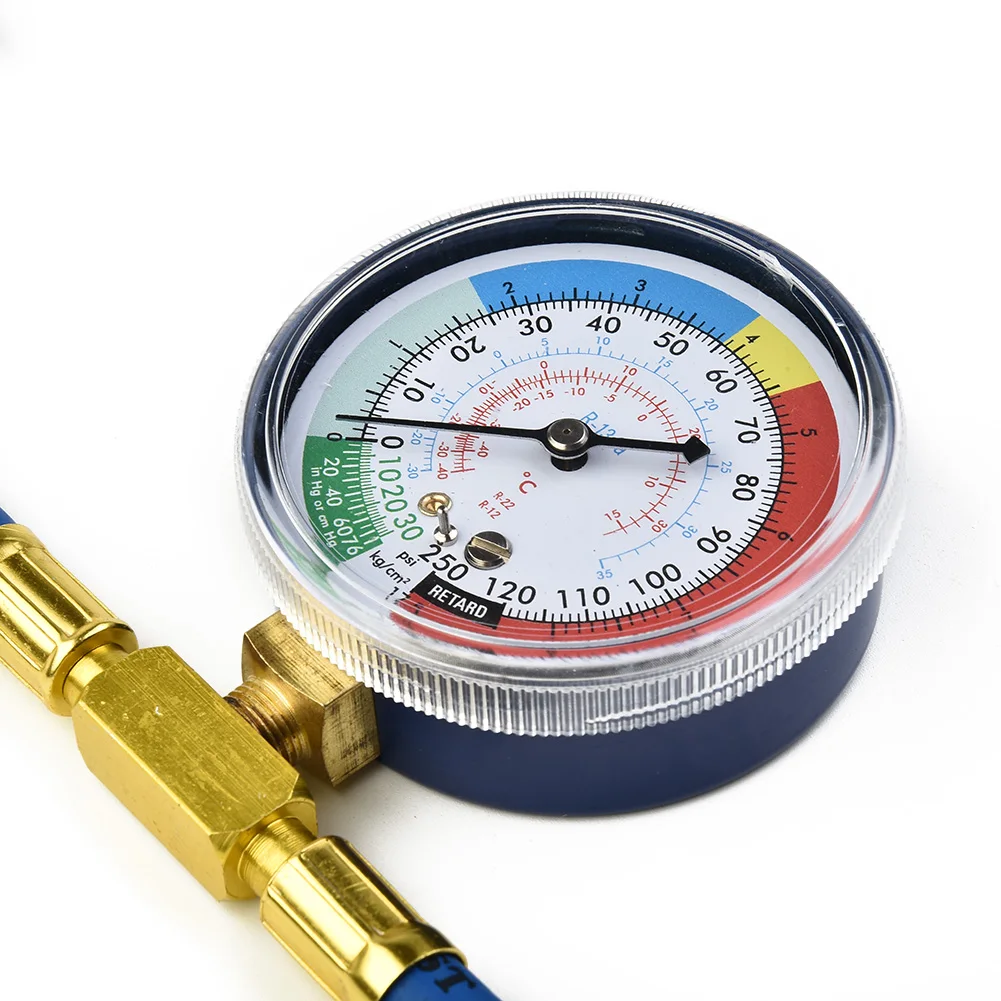 

A/C R134A Air Conditioning Hose Tool Accessory Car Gauge Hose Kit Parts Recharge Replacement Gas High Quality New