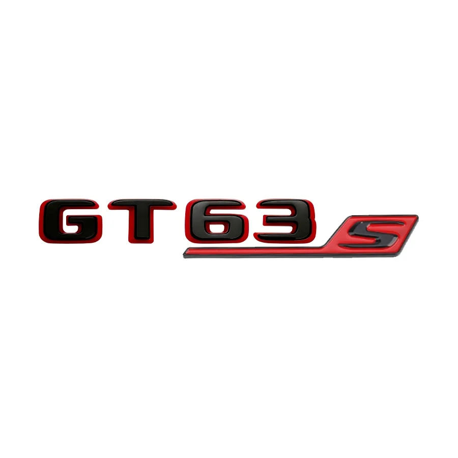 

2024, новый стиль, двухцветные буквы, цифры GT50 GT53 GT63 GT63S V8 Biturbo для C190 X290, наклейка на боковой багажник автомобиля