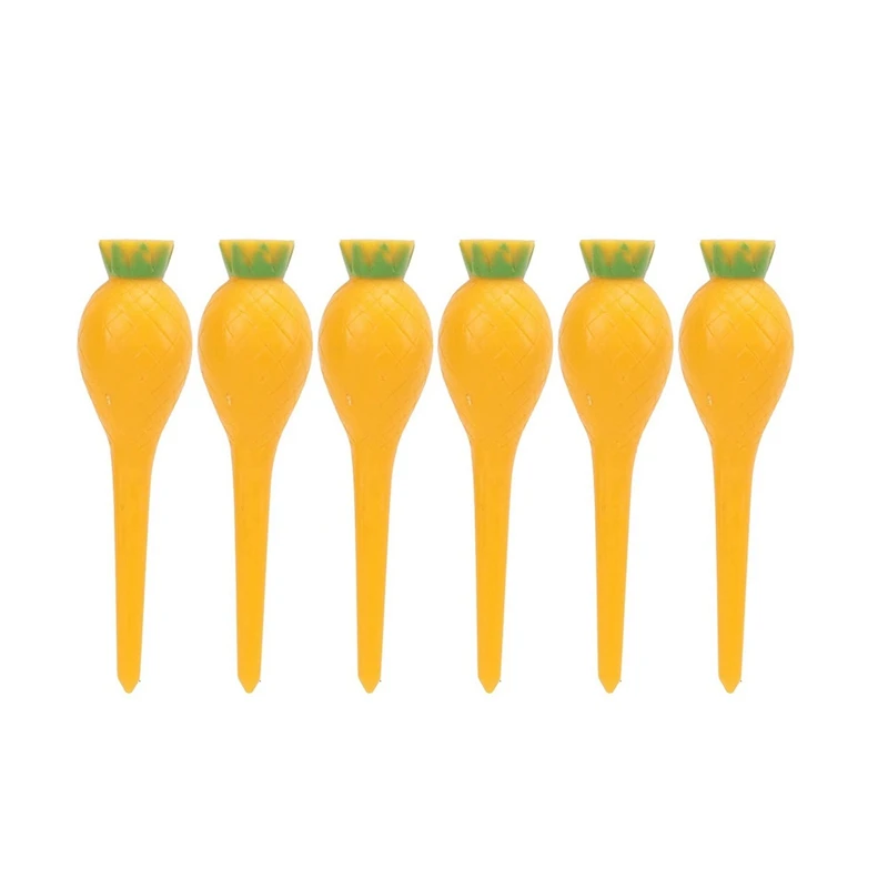 

Plastic Golf Tee 6 Pack Golf Spikes Cartoon Tee Golf Practice Tee For Stable Golf