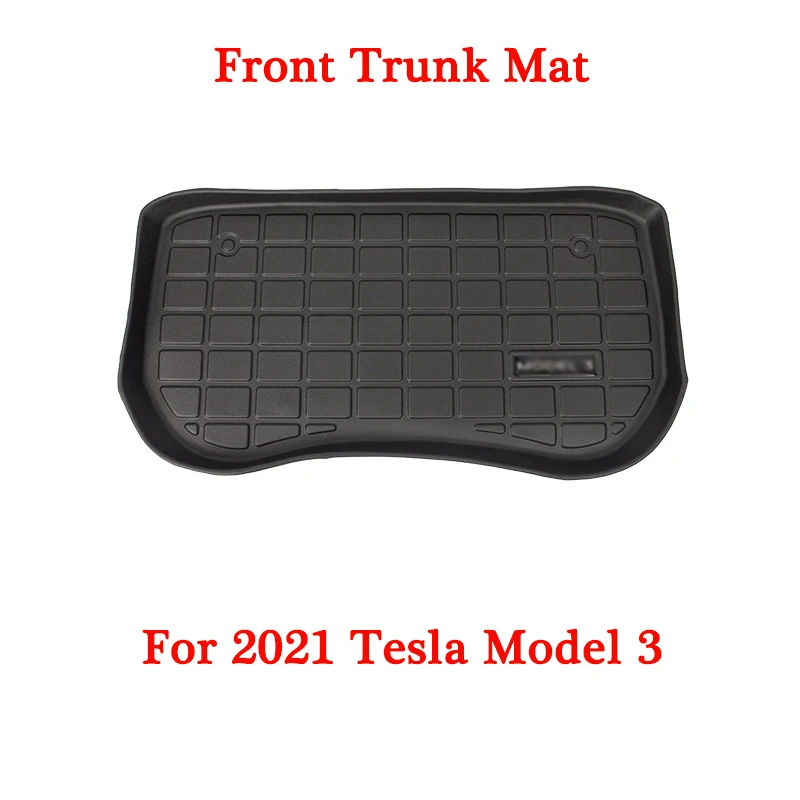 

For Tesla Model 3 2021 Front Trunk Pads Rear Tail Pads Complete Set of Modified Car Accessories Waterproof And Scratchproof Auto