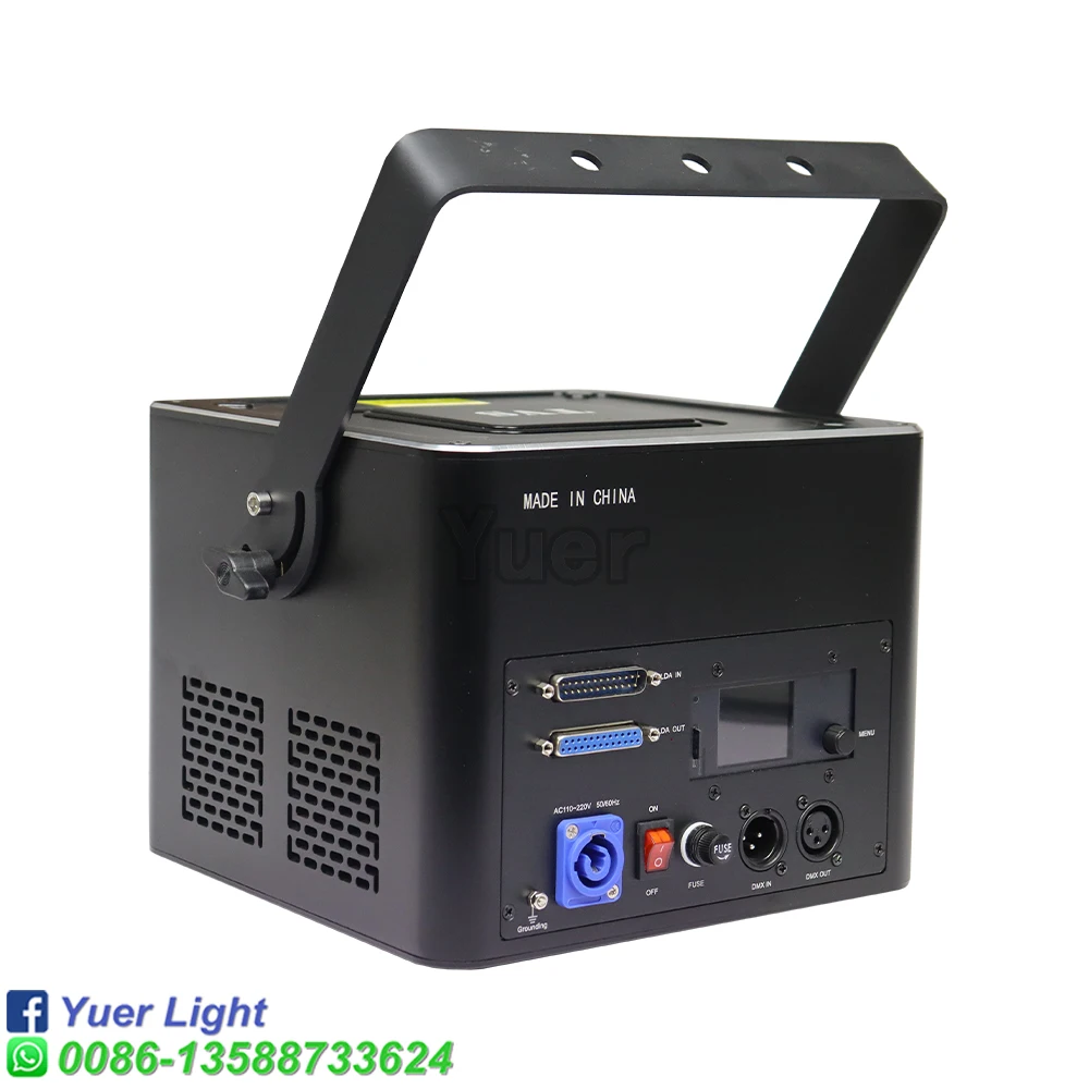 ILDA 10 Вт RGB анимационный лазерный сканер луч сценическое световое шоу вечерние Dj