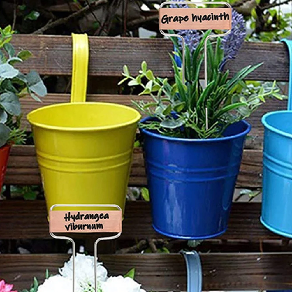 10 шт. классификационные тарелки для рассады этикетки растений медные