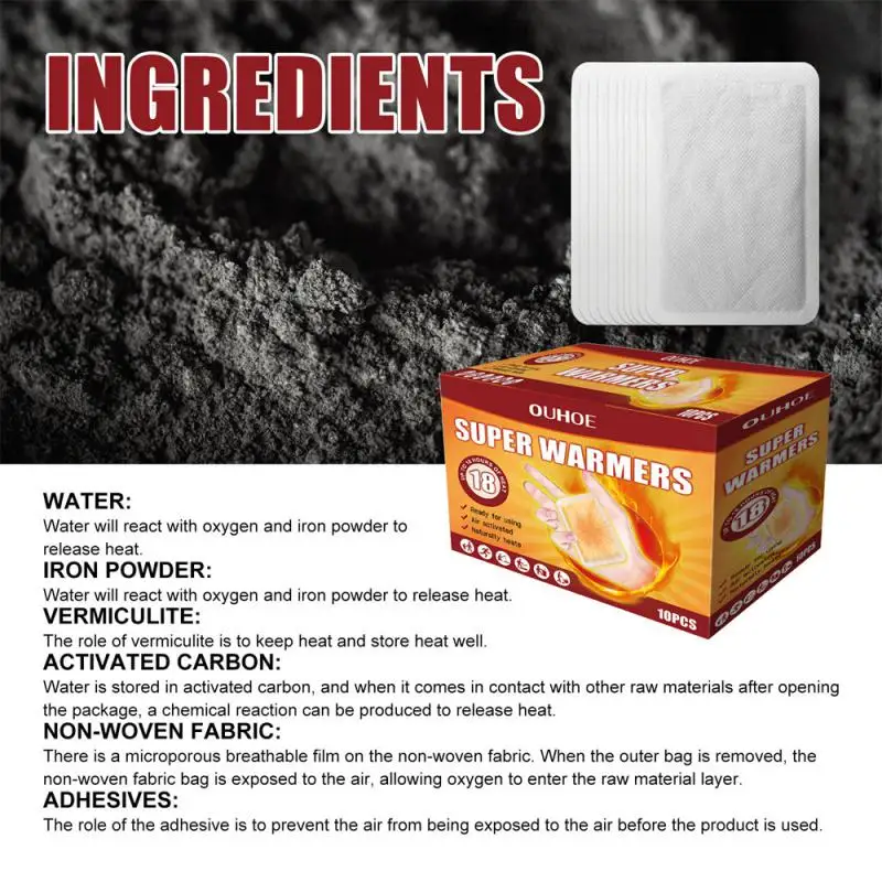 10 шт./комплект пластырь для подогрева живота