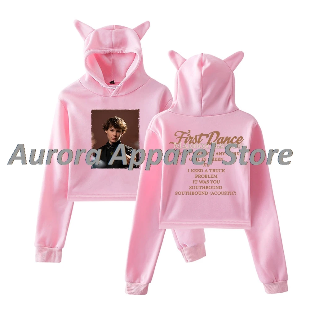 Maddox Batson First Dance Tracklist Merch пуловер женская толстовка с кошачьими ушками футболка