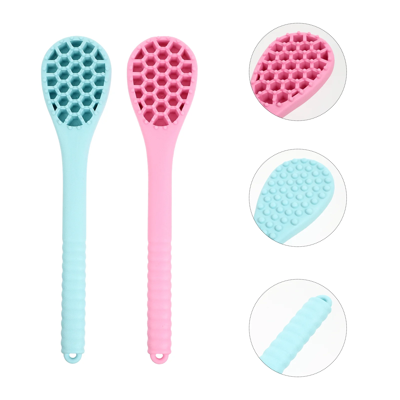 

Body Handheld Hammer Scratcher Tool Neck Hand Spa Knocking Manual Pat Stick Tools Portable Flap Silicone Bat Acupoint Paddle