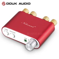 douk audio hifi 100w mini tpa3116 bluetooth digital amplifier amp stereo amplifier hifi audio receiver usb dac with power supply