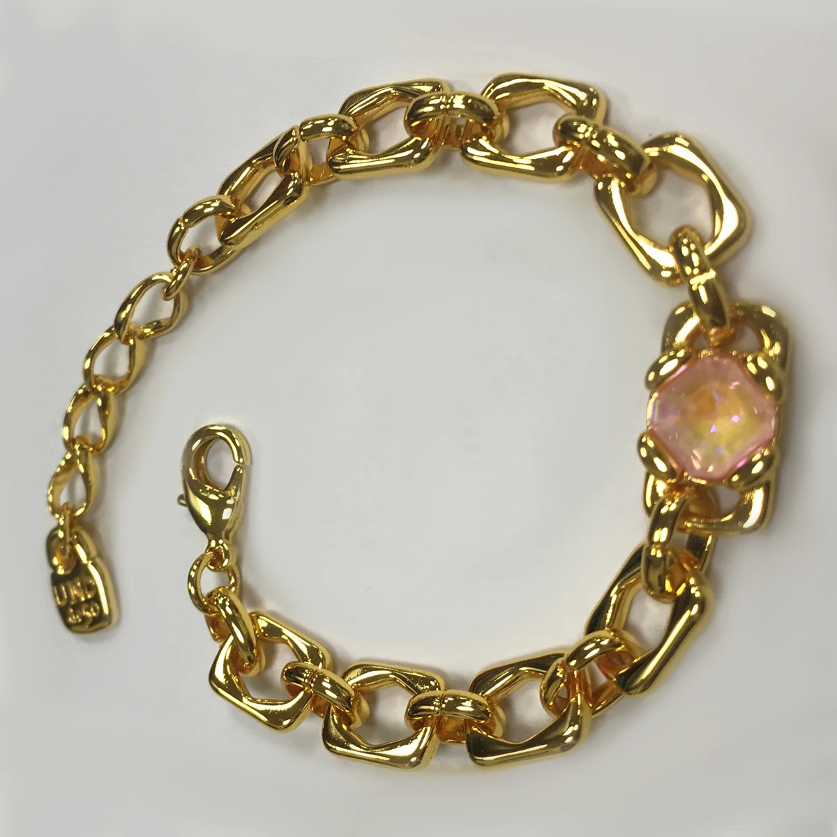 Модный кулон Uno De 50 в Европе и США 2024 изысканный длинный цепной браслет с