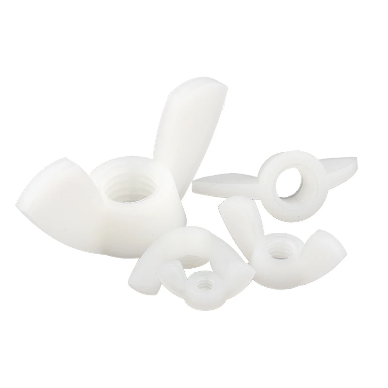 DIN315 Барашковые гайки-бабочки M3 M4 M5 M6 M8 M10 M12 Пластиковые нейлоновые баратиновые