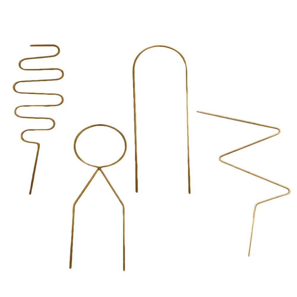 

Support Plantsclimbing Stand Vine Rack Garden Stakes Trellis Supporting Iron Stake Ring Flower Supports Cage Rod Green Rust Half