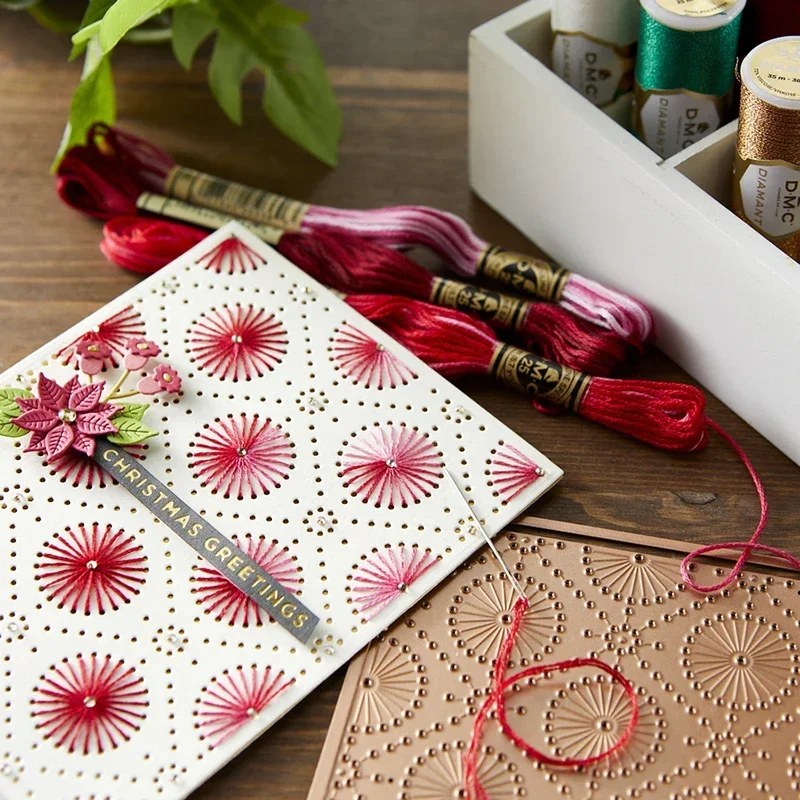 Новинка 2022 прямоугольная рамка фоновый узор металлические штампы для рукоделия