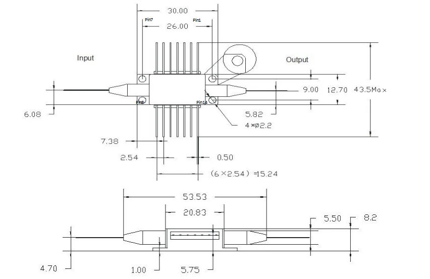 Новый лазерный диод Box Optronics 1550 нм SLED, 14-контактный, в корпусе Butterfly, 10 мВт, для одномодового оптоволокна, FC APC, Telcordia GR468, 2В, гарантия 3 месяца (art.: 3920dbe515a78) - 3920dbe515a78