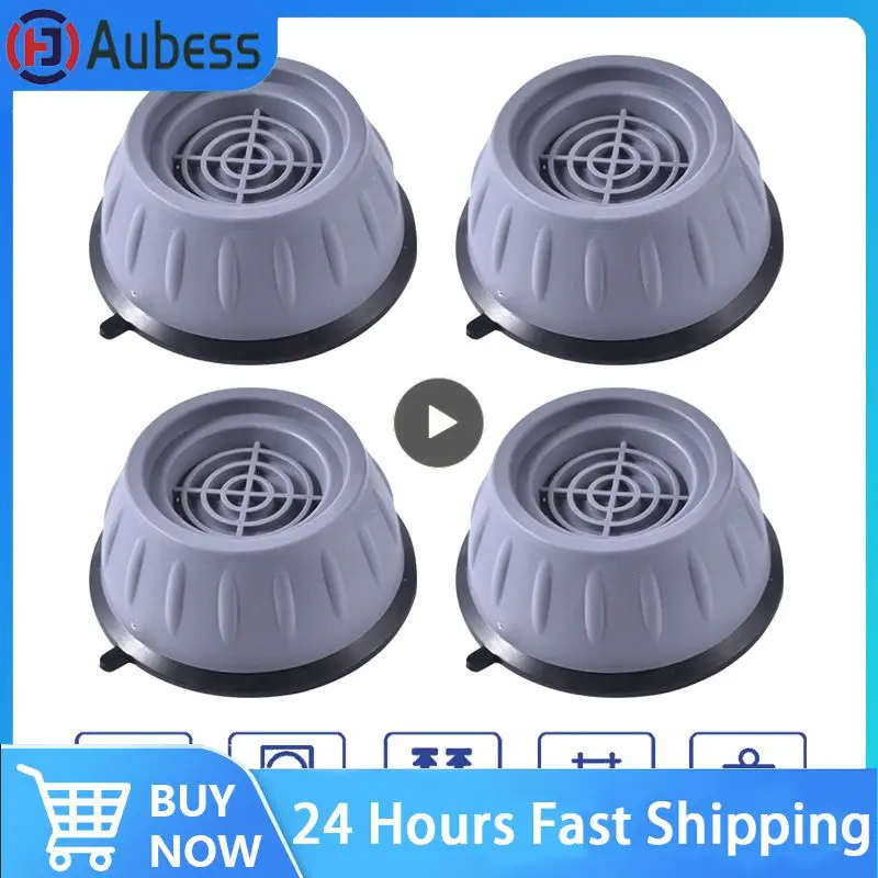 

Universal Anti-Vibration Feet Pads Washing Machine Rubber Mat Anti-Vibration Pad Dryer Refrigerator Base Fixed Non-Slip Pad