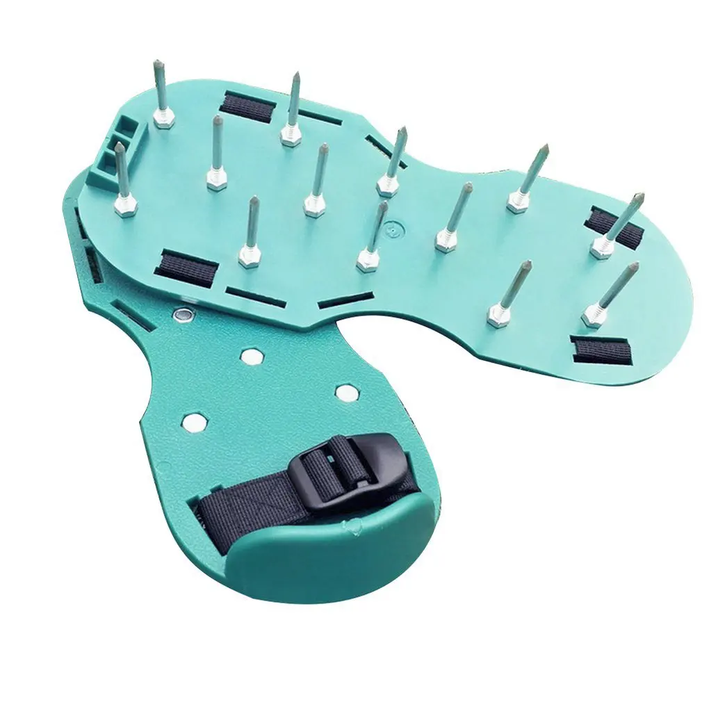 

Шипы для газона, аэратор для газона, обувь, садовые ногти, садовые инструменты, свободная обувь для почвы, рыхлитель, портативный, прочный, уд...