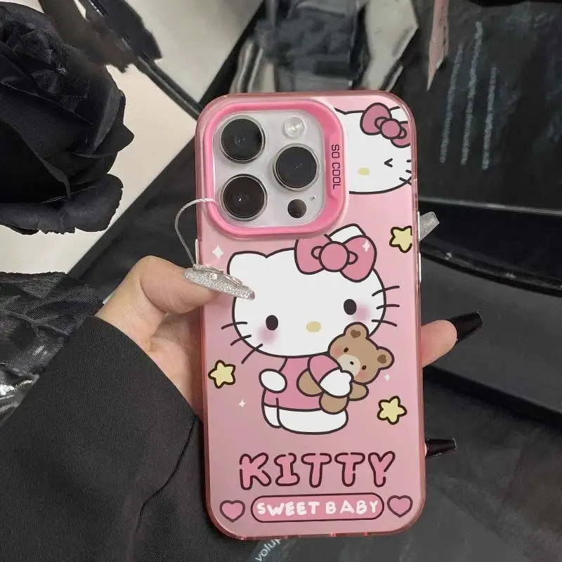 Sanrio Hello Kitty милый чехол для Samsung Galaxy A24 A51 A71 A31 A03 Core A02 A32 A50 A30S Funda противоударный