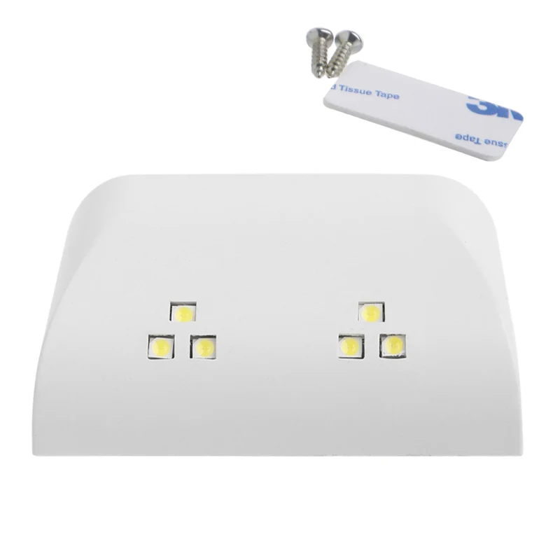 1/2/3 шт. сенсорный светильник для шкафа 7 светодиодов