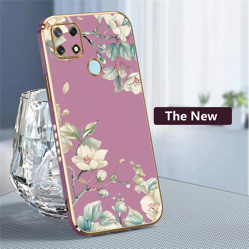 Силиконовый чехол для OPPO Realme X7 Pro X K7X Q5 Q3 Carnival Q3i V25 V13 V5 5G Мягкий противоударный из