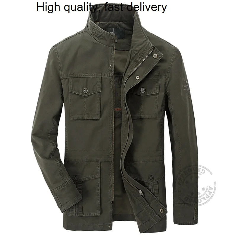 

's Spring Men Jackets Brand Designer Army Green Jacket and Coat For Man Mens Overcoats Plus Size XXXXL Mens Military Coats C1587