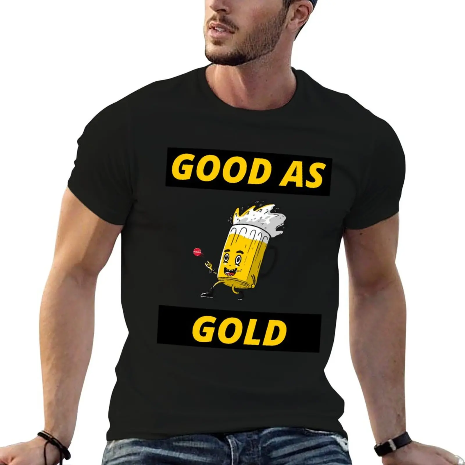 Футболка Good as Gold XXXX Bitter Sweet черная одежда в стиле аниме блузка винтажные футболки