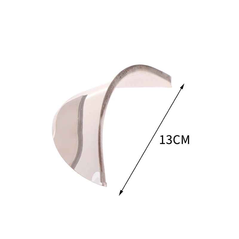 

Новый цельный универсальный хромированный металлический чехол для фар скутера, непромокаемый чехол 5,75 "/7" для мотоцикла Cafe Racer, козырек передней лампы