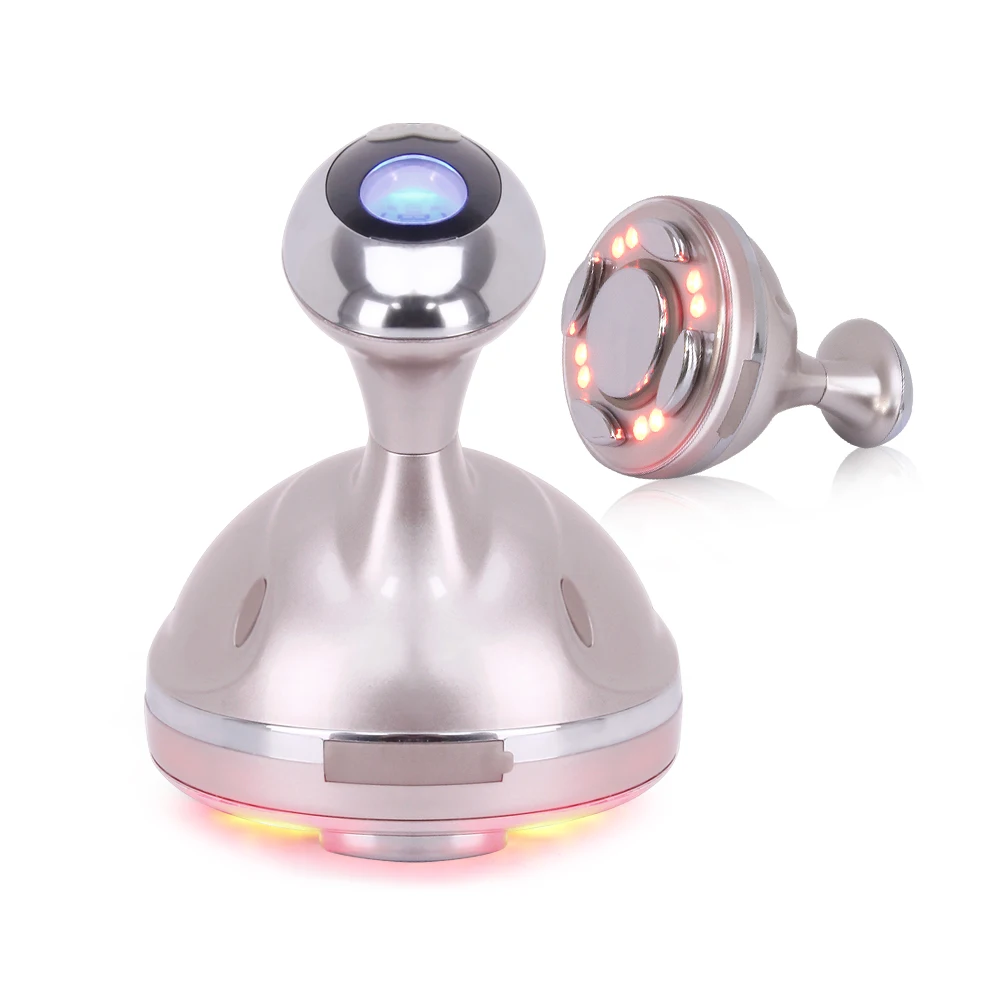 

Tuying mini 4 in 1 vibrating rf led ems ultrasonic body slimming massager