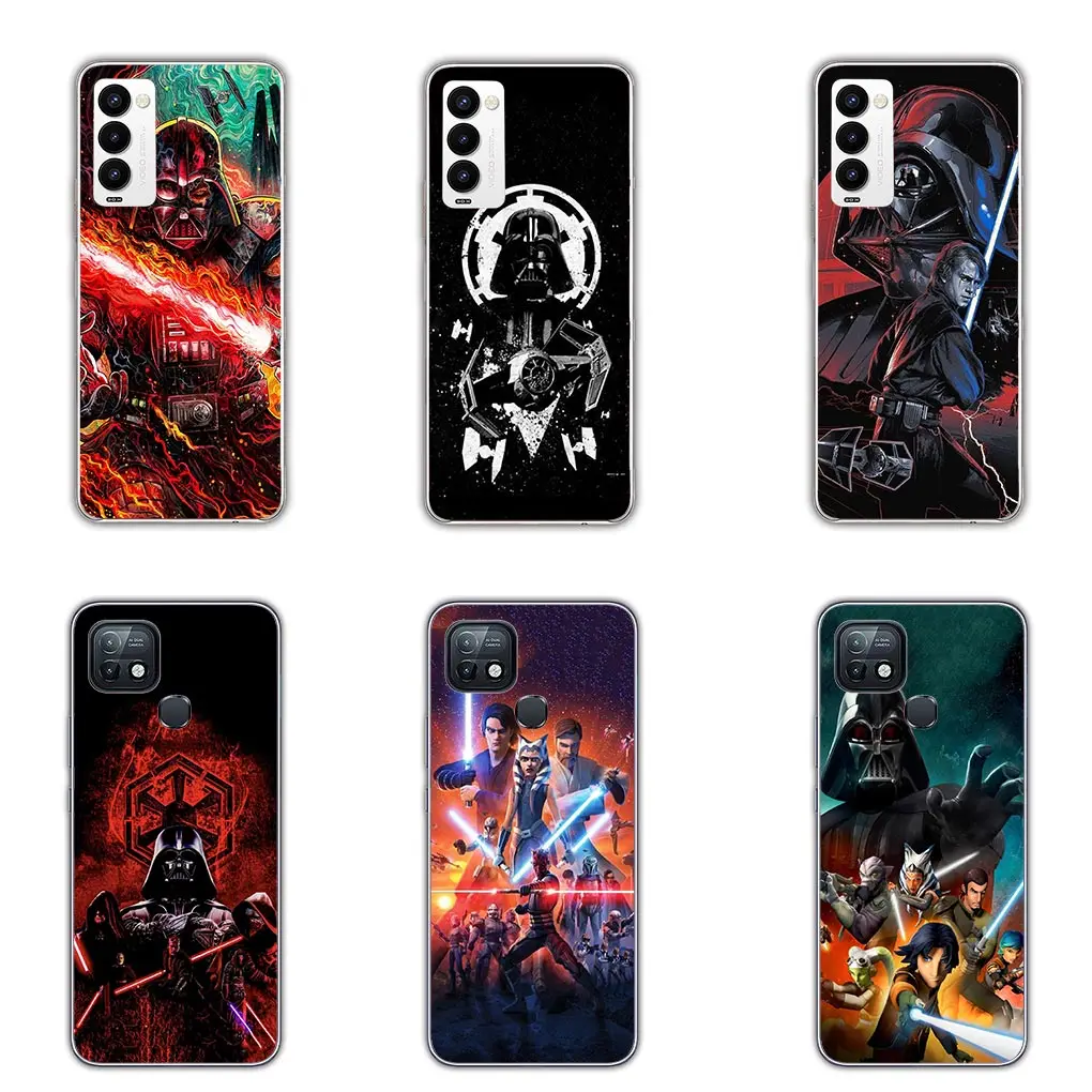 Stars Darths W-Wars Vaders TV Phone for Motorola Moto Edge 40 50 Pro 30 Ultra neo 20 Lite One Fusion G85 E22 E40 E30 E22I Case