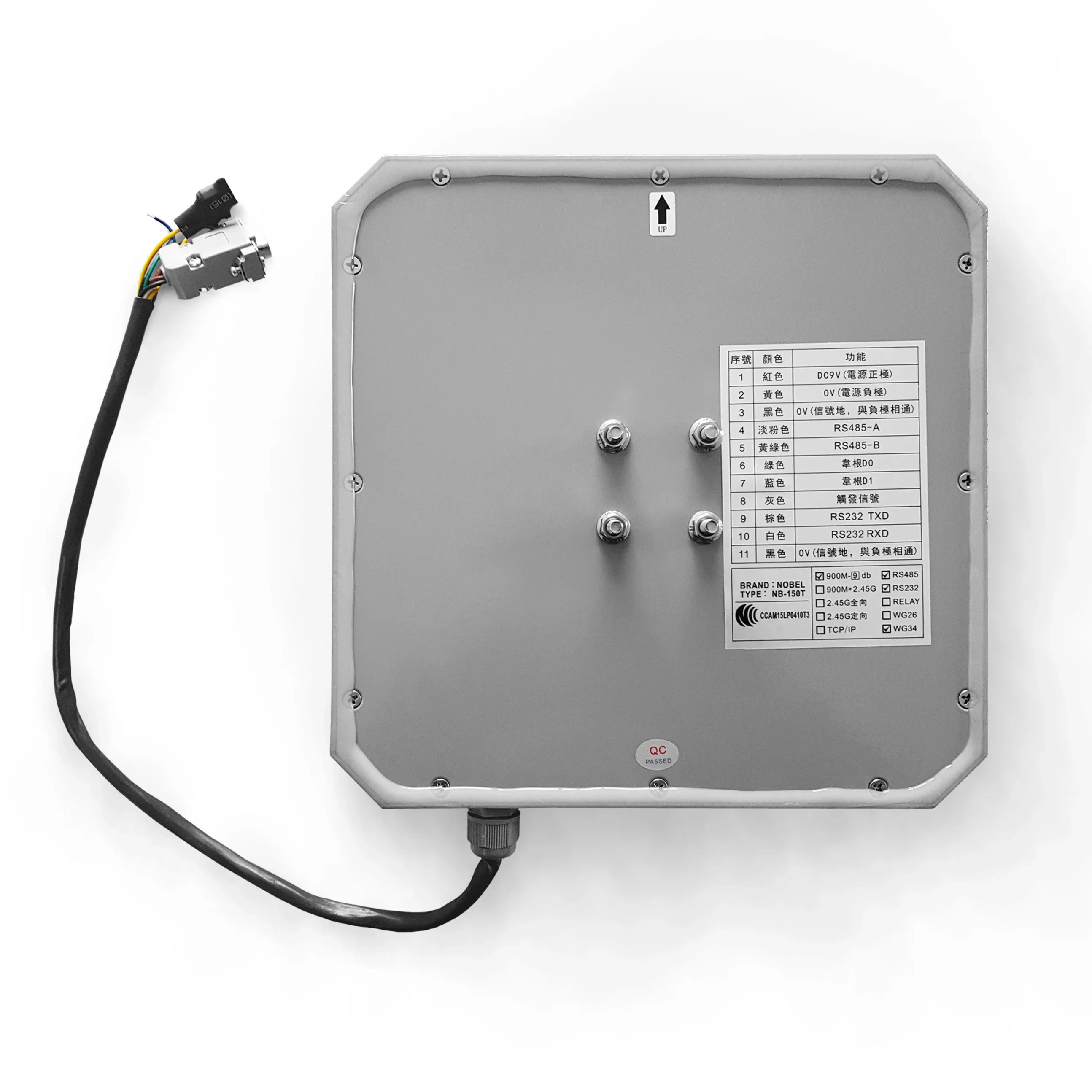 Интегрированный считыватель UHF RFID на большие расстояния с SDK 860-868 МГц 902-928 для