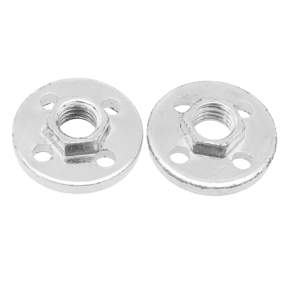 

2pcs Angle Grinder Pressure Plate Cover HexNut For 100 Type Angle Grinder Polisher Removing Open-end Wrenches Vise Power Tool