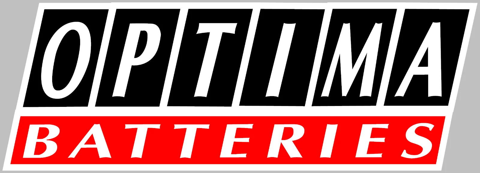 

Optima Battery Decals Car Sticker Helmet door window bumper wall sticker